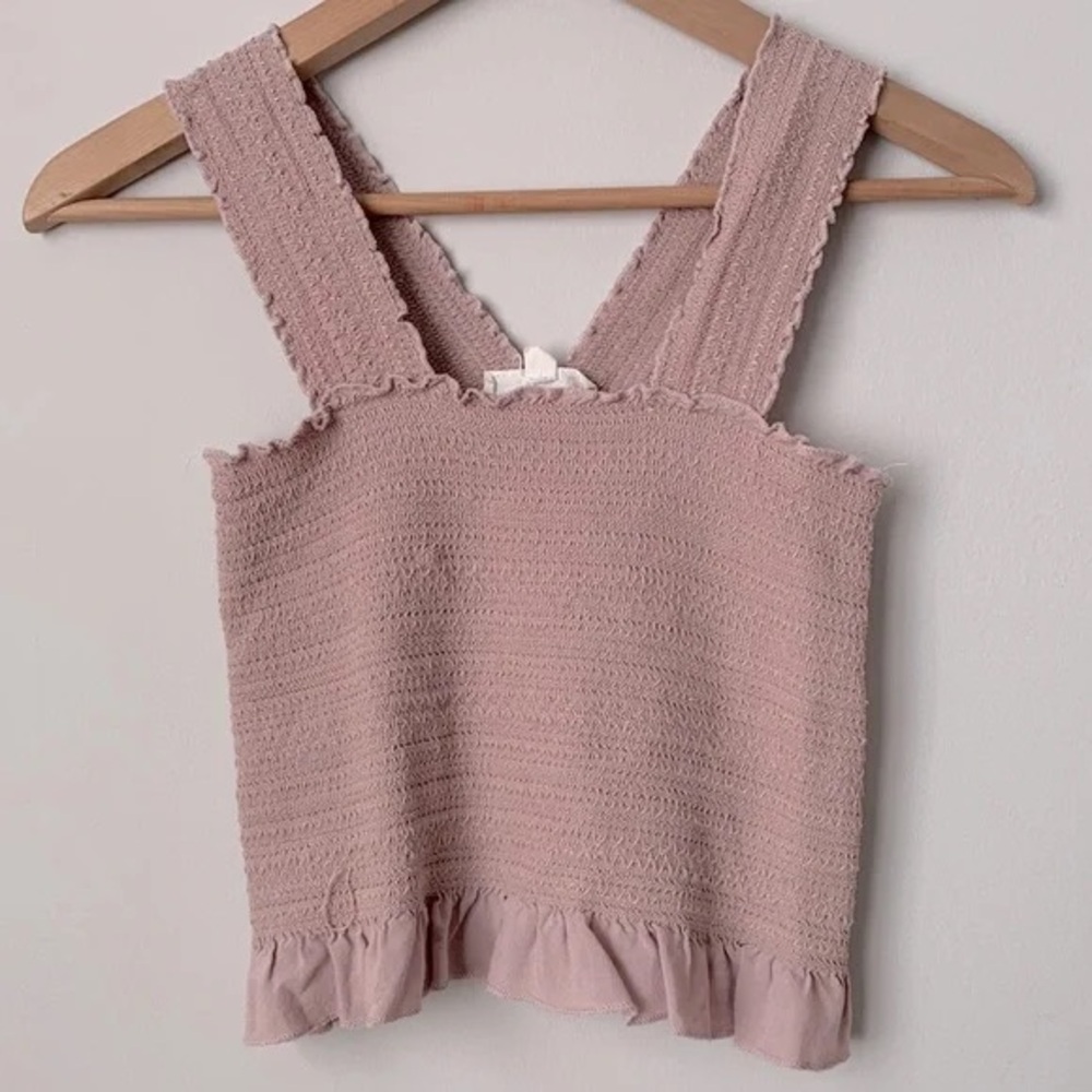 La hearts dusty rose tank